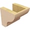 Ekena Millwork 5"W x 5"D x 5"H Wide Greensboro Rough Cedar Woodgrain TimberThane Corbel, Primed Tan CORUR05X05X05GRNRCPR - alternate 5